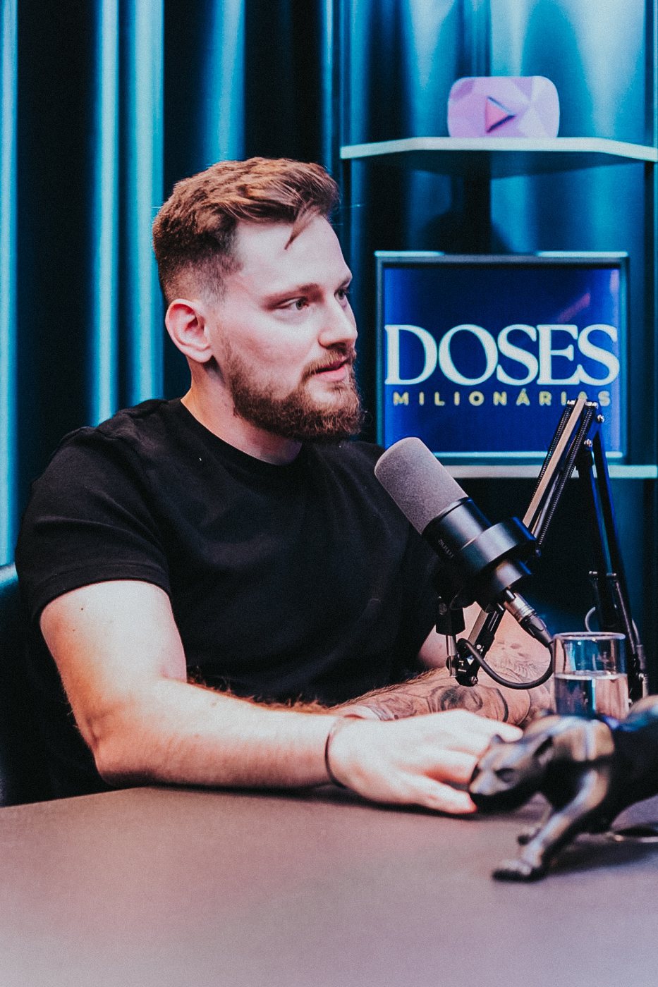 Antônio Vígolo em entrevista no podcast Doses Milionárias